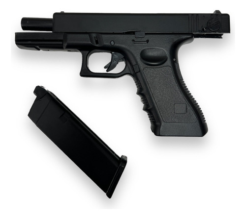 Pistola Airsoft Glock 18c Green Gas Automatica + 1000balines