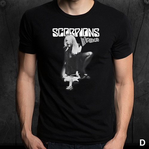 Remeras Bandas Rock Scorpions Modelo D