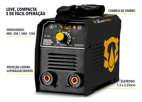 Máquina Solda Eletrica Tig Mma Com Tocha Wp-9 Universal 3m