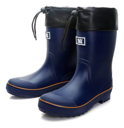 Botas De Lluvia Para Hombres De Goma De Pvc Impermeables