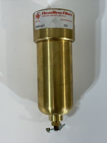 Headline Filters B360-80c 1/4 Npt Brass Coalescing Fi Cce