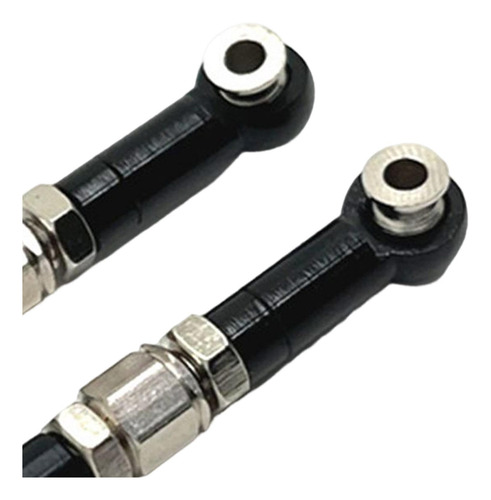 2 Accesorios De Varilla De Enlace De Dirección, Negro