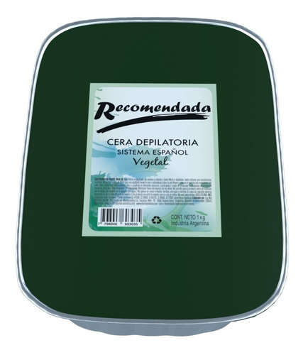 Recomendada Cera Depilatoria Argan Cacao Sistema Español 1kg