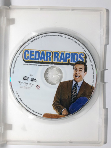 Dvd Um Negócio Nada Seguro Ed Helms Cedar Rapids