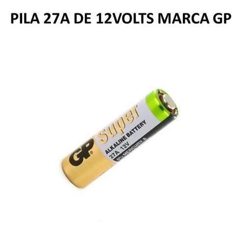 Pila Bateria 27a De 12volts Marca Gp 