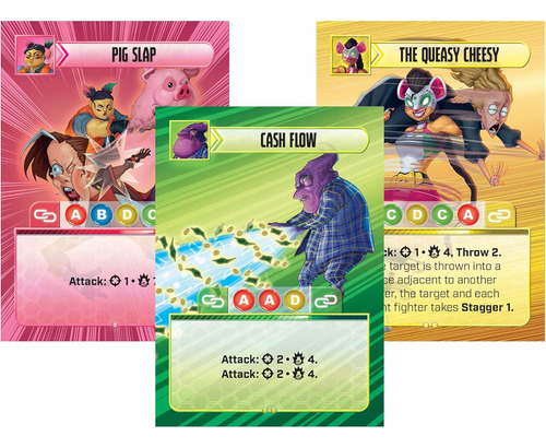 Juego De Mesa Super Punch Fighter: ¡juego Arcade De Combate