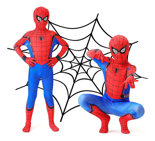 Disfraz De Superhéroe Para Niños De Cosplay Traje Spiderman