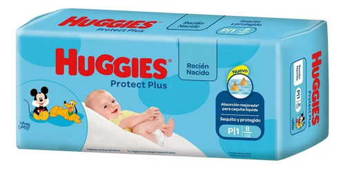 Pañales Huggies Protect Plus  P