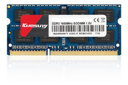 Memoria Ram 4gb Ddr3 Sodimm 1600 Mhz Nueva