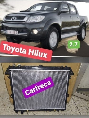 Radiador Toyota Hilux 2.7 Oferta 