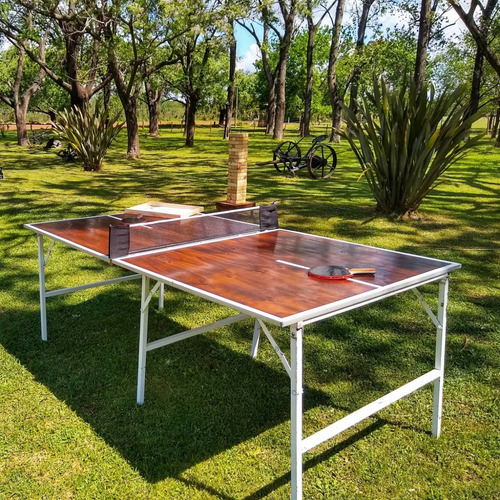 Imagen 6 de 10 de Alquiler De Juegos Tejo Metegol Ping Pong Jenga Cancha Pool