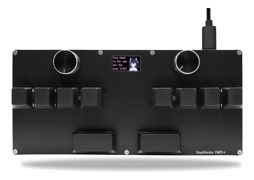 Sayodevice Cm51+ Teclado De Disparo Rápido Para Osudjmax...