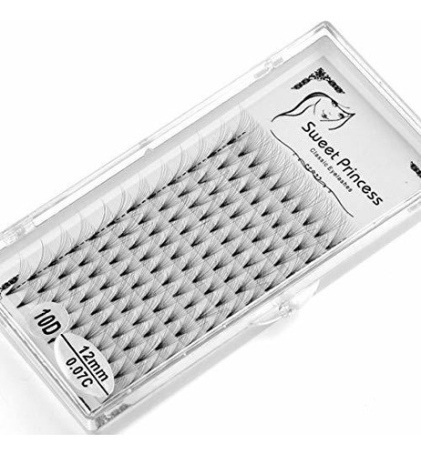 120pcs De Grosor 0.07mm C Curl, Prefabricados 10d Ventilador