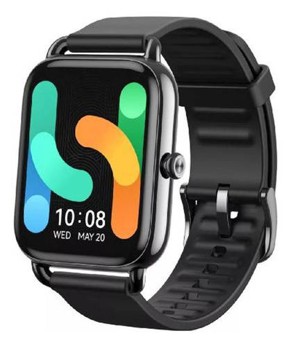 Smartwatch Haylou Rs4 Plus 1.78 Amoled Hd Batería 10 Días Caja Negro Malla Negro Bisel Negro Diseño de la malla Deportiva