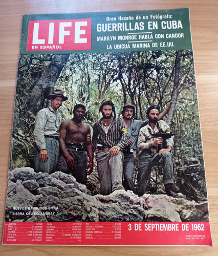 Revista Life En Español 3 Septiembre 1962