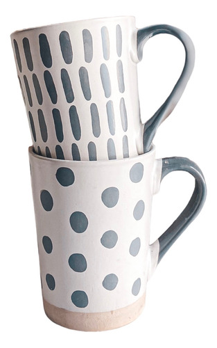 Taza Alta Nórdica Grey Tendencia Tienda Mamá Al Mando