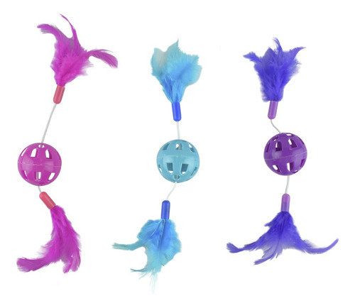 Juguetes Para Gato Caja Juguetes Surtidos 36 Pz (12 Diseños)
