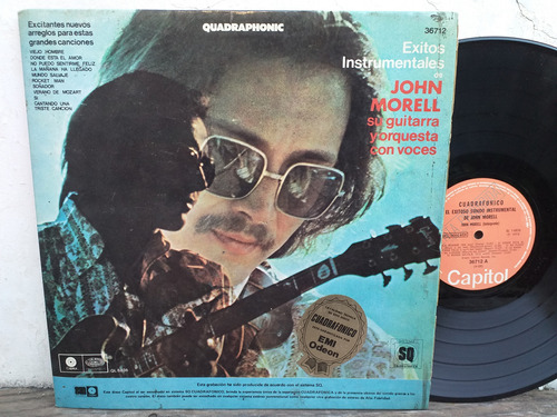 John Morell - Exitos Instrumentales - Lp Promo 1975 Guitarra