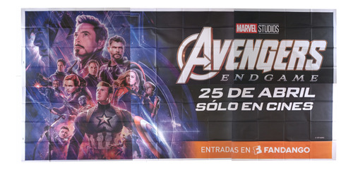 Avengers: Endgame Afiche Gigante Original Marvel Hulk Mcu