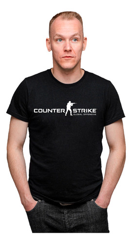 Remera Counter Strike Global Offensive - Algodón 1ra Calidad