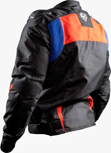 Chamarra Moto Superman Kov Dc Comic Con Protecci n Ventilada