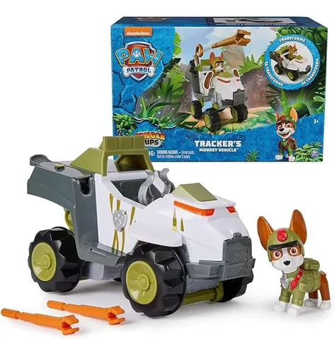 Paw Patrol Tracker`s Vehículo De Mono De Rastreador