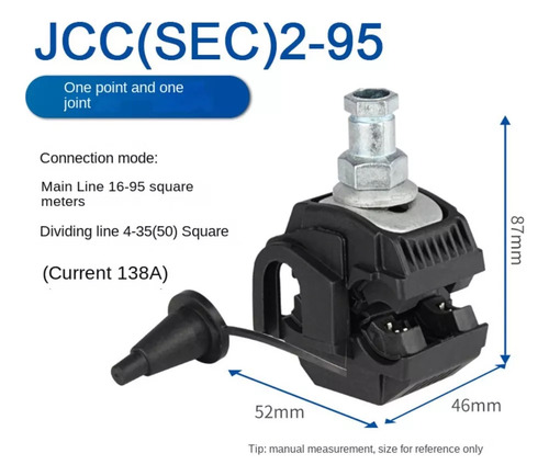 Aislamiento Del Conector, Conector Perforador, Pinza, Sin Pe
