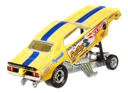 Plymouth Cuda Funny Car Snake Team Transport Hot Wheels 1/64