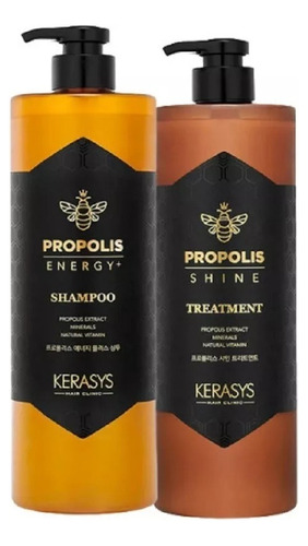  Kerasys Própolis Shampoo Energy+ E Tratamento Shine 1000ml