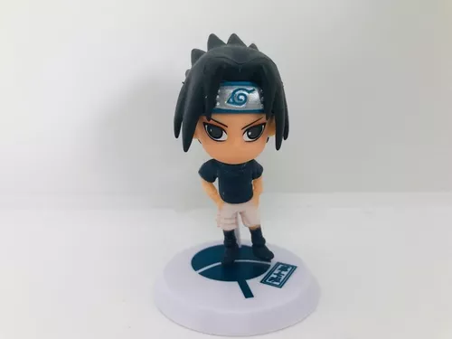 Boneco Naruto Shippudem Sasuke Uchiha Clássico Colecionável