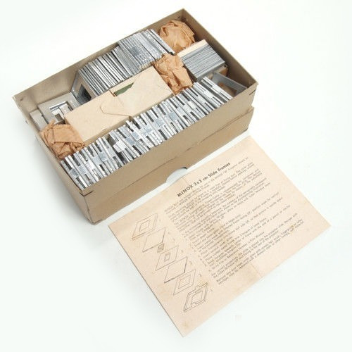 Caja Minox Caja Slide Frames 3x3cm Fotografía