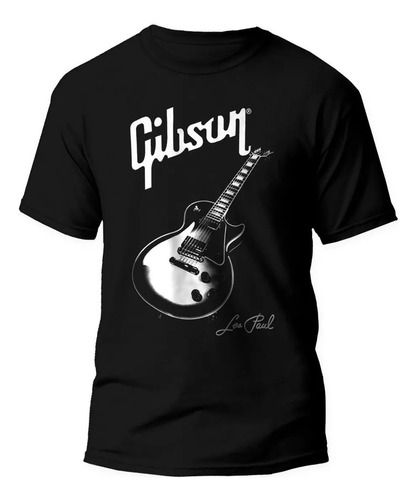 Polos Guitarra Gibson Les Paul Algodón Reactivo Vend G