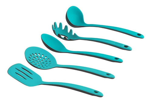 Imagen 3 de 4 de Set Utensilios De Cocina Cucharon X 5 Oferta