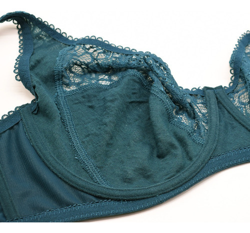 Sujetadores De Encaje Para Mujer, Talla Grande Encaje Para