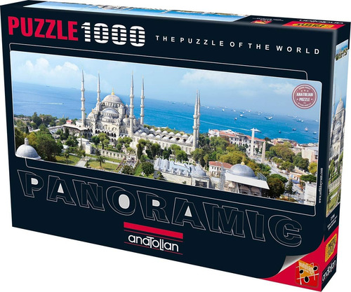 Rompecabezas Anatolian De 1000 Piezas - Mezquita Azul, Multi