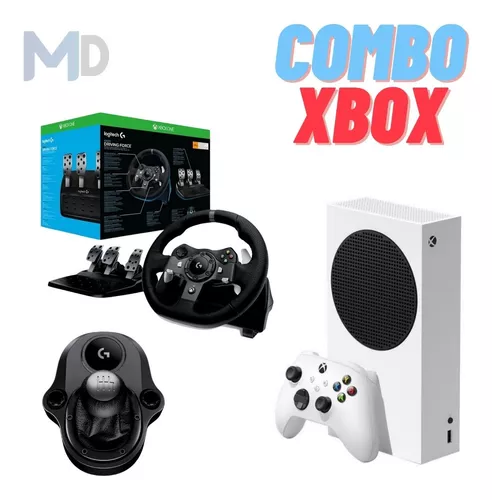 Volante Gamer G920 Racing + Câmbio para Xbox X, S, Xbox One e PC - Logitech  Volante Gamer G920 Racing + Câmbio para Xbox X