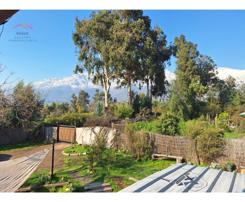 Hermosa Casa Sustentable En Comunidad Ecológica, Peñalolén