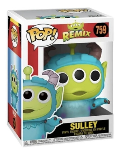 Funko Pop Alien Disfrazado De Sulley - Disney Pixar #759