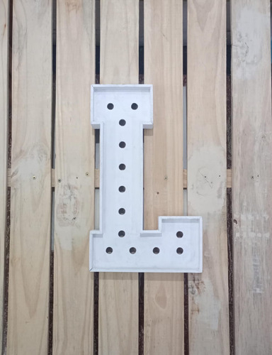 Letras De Madera Para Decoración L (Usado)