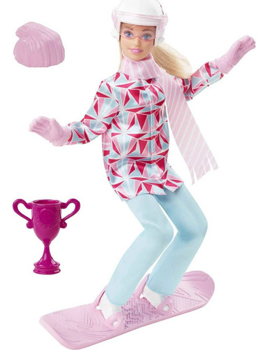 Muñeca Barbie Snowboarder Fashion