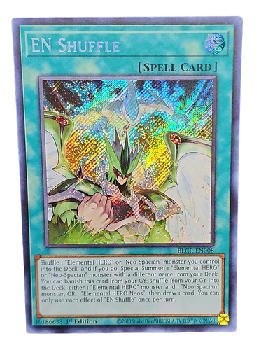 En Shuffle Yugioh! Secret Rare Ingles 