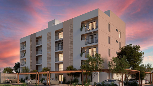 Venta Departamento De 2 Habitaciones En Privada En Temozón Norte