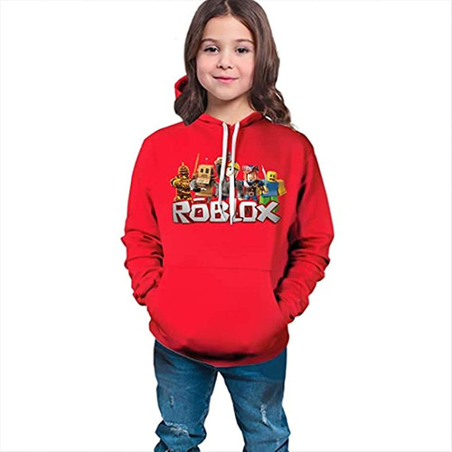 M Niños Roblox Sudadera Con Capucha Impresión 3d Dibujos