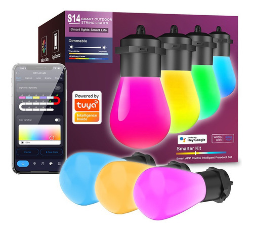 Cb Luces De Navidad Wifi,usb 8 M 20 Bombillas,focos De