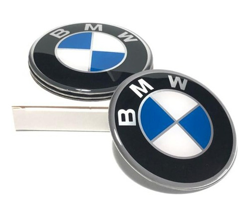 Emblema Tampa Miolo Adesivo De Calota Bmw (55mm) Jg 4pçs