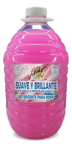 Detergente Liquido Suave Y Brillante 5 Litros Plim33t5