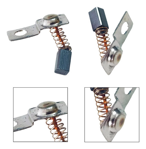 3 X 2x Taladro De Uñas Pieza De Mano Cepillo De Carbón