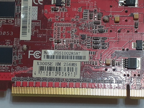 Imagen 4 de 4 de Tarjeta De Video Ati Radeon X300se 256mb