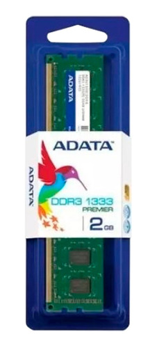 Memoria Ram Adata Ddr3 2gb Pc3-10600 1333mhz Pc Escritorio