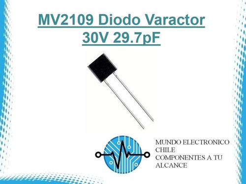 Mv2109 Diodo Varactor 30v 29.7pf
